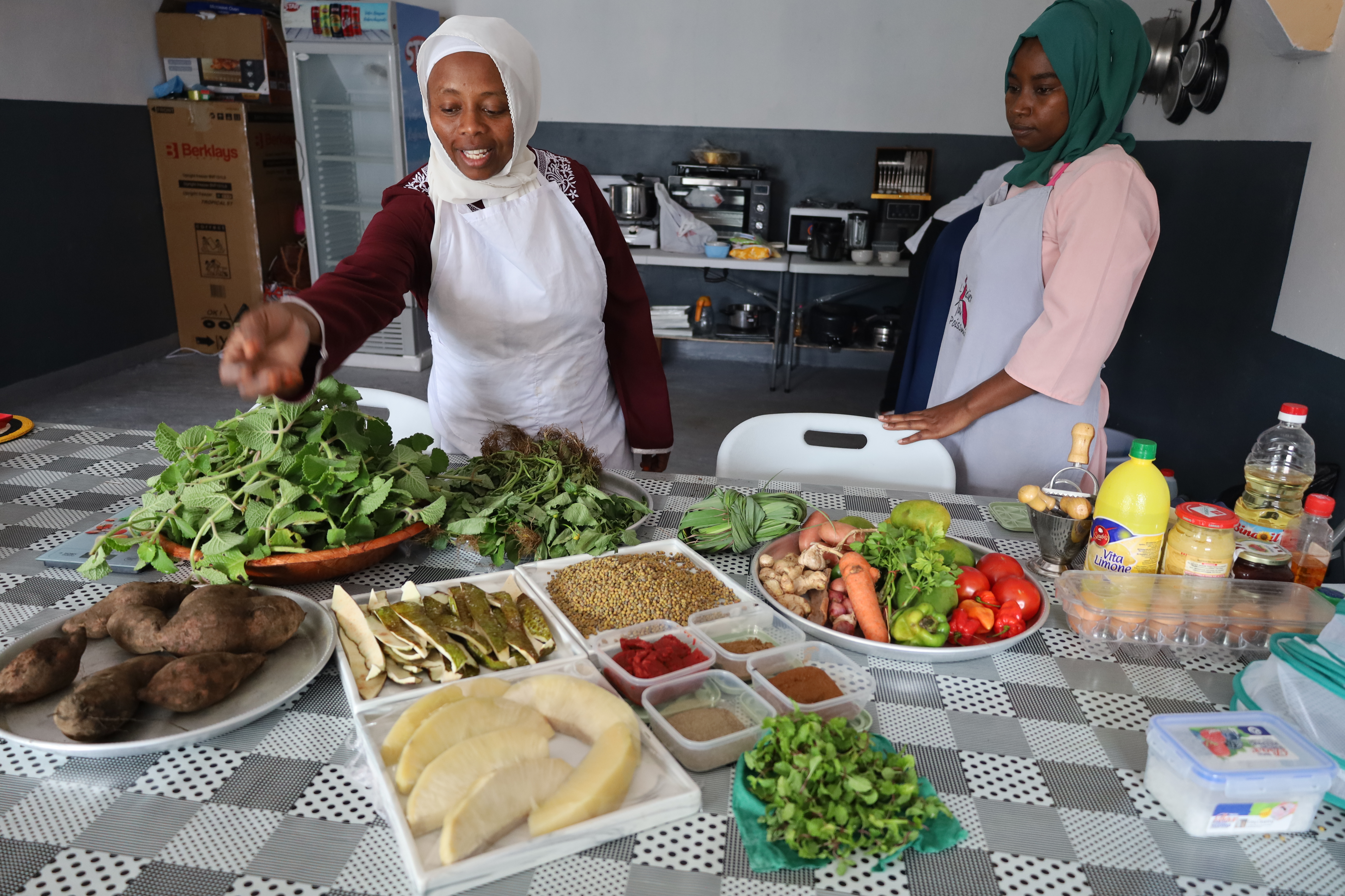 Marché local aux Comores